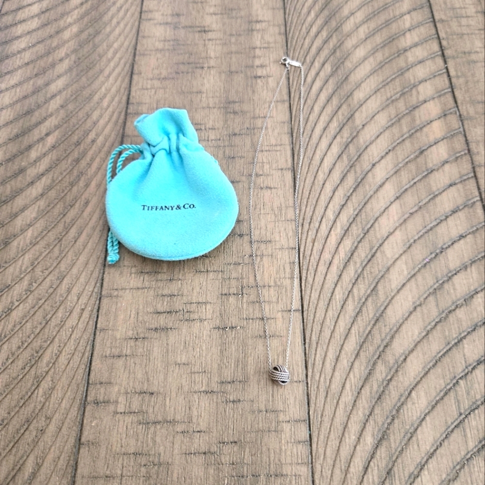 Tiffany & Co. Knot Pendant Necklace